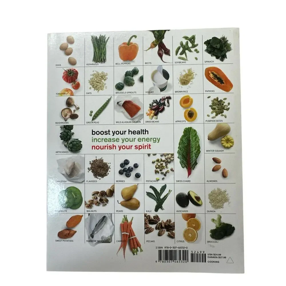 Cookbook Power Foods: 150 Delicious Recipes with the 38 Healthiest Ingredients.